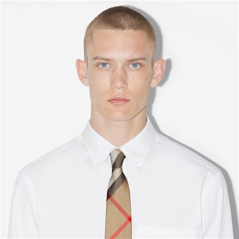 burberry nova check silk tie|Check Silk Tie in Archive beige .